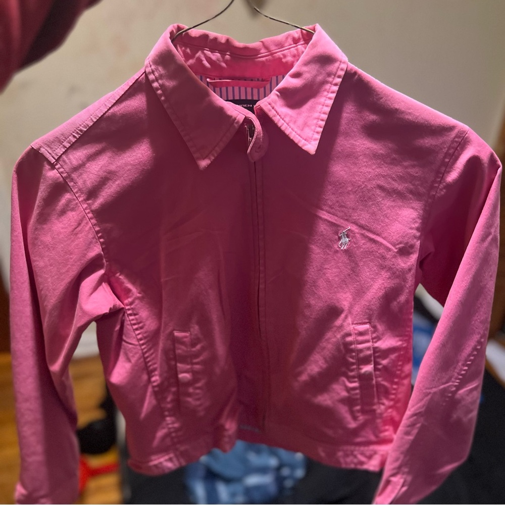 AUTHENTIC POLO CROP JACKET‼️‼️ SIZE SMALL